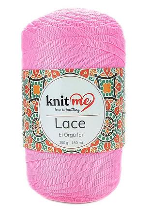 Пряжа lace/лейс, розовый 616, knit me