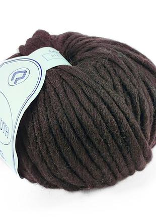 Пряжа mammouth/мамонт, коричневый 914, campolmi