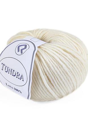Пряжа tundra/тундра, молочный 1300, campolmi