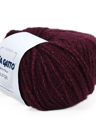 Пряжа lounge/лаунж, темно-вишневый 30498, lana gatto
