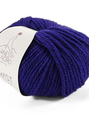 Пряжа twist/твист, ультрамариновый 65, laines du nord