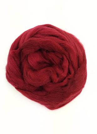 Пряжа kece felting wool/кесе фелтинг вул,бургунди 73035, etrofil