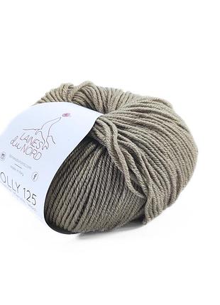 Пряжа dolly 125/доллі 125, тауп 201, laines du nord