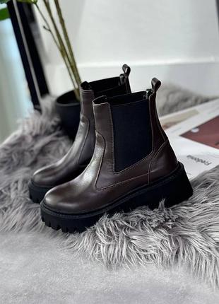 Челси кожаные