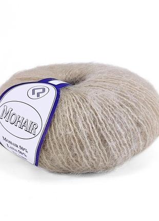 Пряжа mohair/мохер, пісок 2420, campolmi