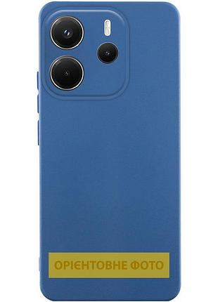 Чехол silicone cover ummi lakshmi full camera (aa) для xiaomi redmi note 14 pro 4g/5g синий / navy blue