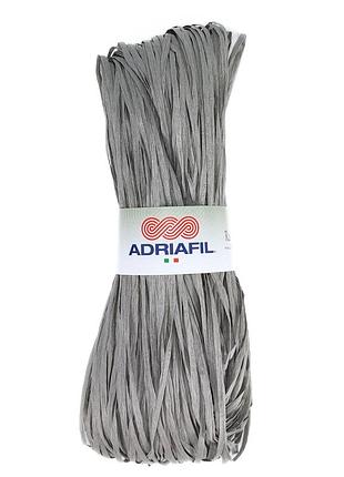 Пряжа rafia filato/рафія філато, сірий 56, adriafil