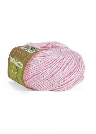 Пряжа sugar/шугар, розовый 07669, lana gatto
