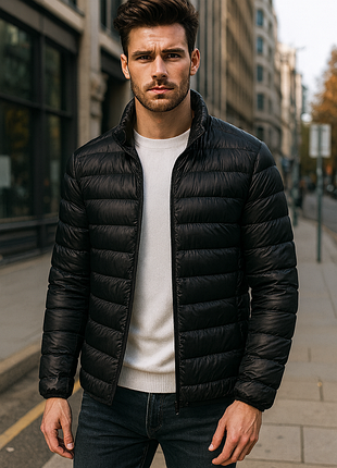 💱стильная мужская/подростковая куртка осень/теплая зима на рост 160/175 см