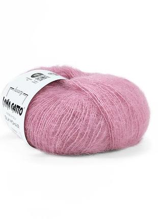 Пряжа silk mohair/силк мохер, фламинго 7259, lana gatto