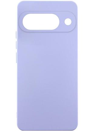 Чехол silicone cover lakshmi full camera (aaa) для google pixel 9 сиреневый / dasheen