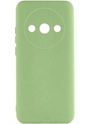 Чехол tpu getman liquid silk full camera для xiaomi redmi a3 зеленый / pistachio