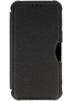 Шкіряний чохол-книжка getman razor (pu) для samsung galaxy a25 5g black