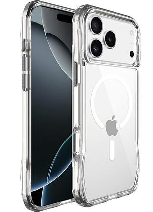 Чехол tpu space octagon with magsafe для apple iphone 17 pro max (6.9") clear