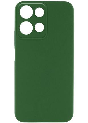 Чехол silicone cover lakshmi full camera (aa) для motorola moto g75 5g зеленый / dark green