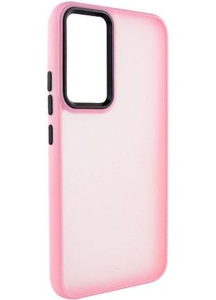 Чехол tpu+pc lyon frosted для xiaomi redmi note 13 4g pink