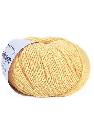 Пряжа perlata d`australia /перлата де австралия, теплый желтый 14485, lana gatto