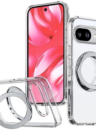 Чехол tpu+pc aura fold для google pixel 9a transparent