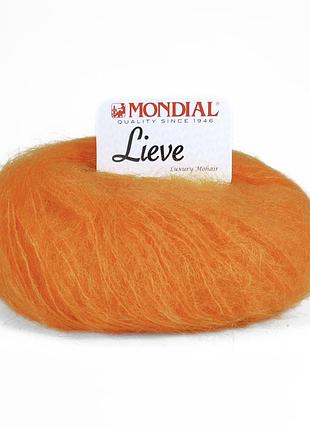 Пряжа lieve/лів, помаранчевий 333, mondial