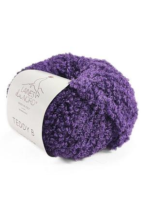 Пряжа teddy b/тедди б, темно-сиреневый 55, laines du nord