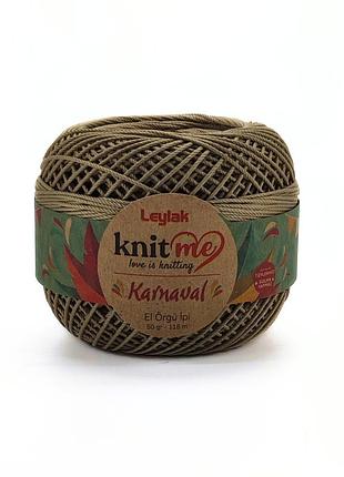 Пряжа karnaval/карнавал, кофе с молоком 00088, knit me