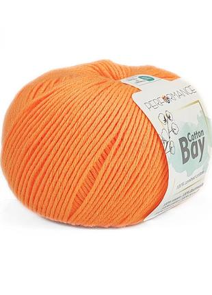 Пряжа cotton bay/коттон бай, оранжевый 2082, performance