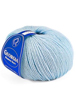 Пряжа georgia/джорджия, светло-голубой 422, campolmi