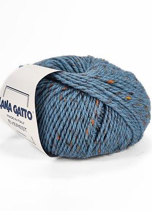 Пряжа everest/еверест, голубой 6962, lana gatto