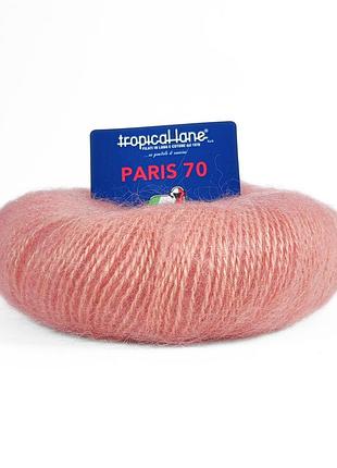 Пряжа paris 70/париж 70, чайная роза 627, tropical lane