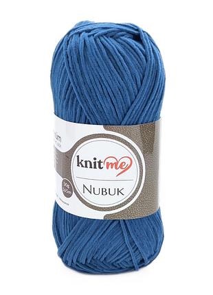 Пряжа nubuk/нубук, голубой 2485, knit me
