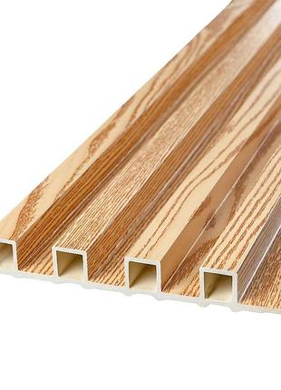 Рейка декоративная wpc стеновая 3000х160х23мм сосна sw-00001526