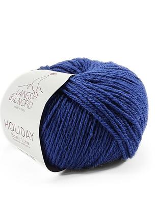 Пряжа holiday/холидей, синий 403, laines du nord