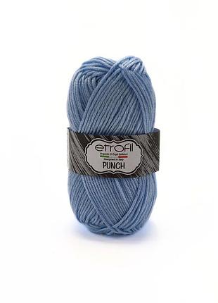 Пряжа punch/пунч, світло-блакитний 75141, etrofil