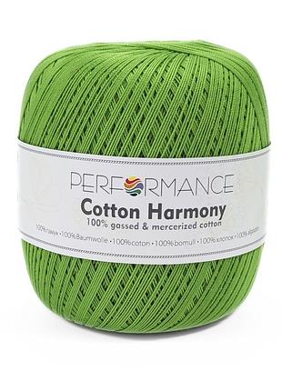 Пряжа cotton harmony/коттон гармони, салатовый 0333, performance