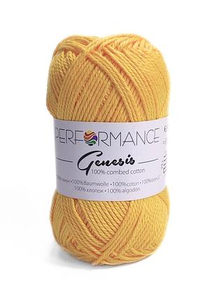Пряжа genesis/генезис, ярко-желтый 2055, performance