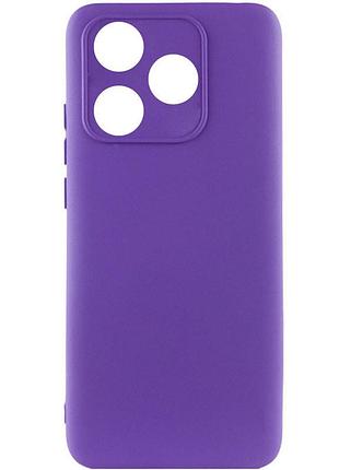 Чехол silicone cover lakshmi full camera (aaa) для tecno spark 10 фиолетовый / amethyst