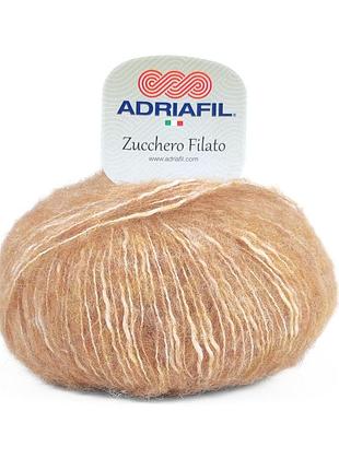 Пряжа zucchero filato/зукеро філато,бежевий 28, adriafil