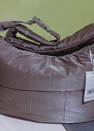 Сумка хобо мягкая с болонни