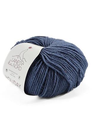 Пряжа holiday/холидей, серо-голубой 45, laines du nord