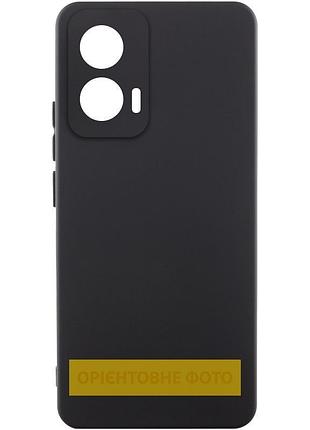 Чехол silicone cover lakshmi full camera (aaa) для motorola moto g15 4g черный / black