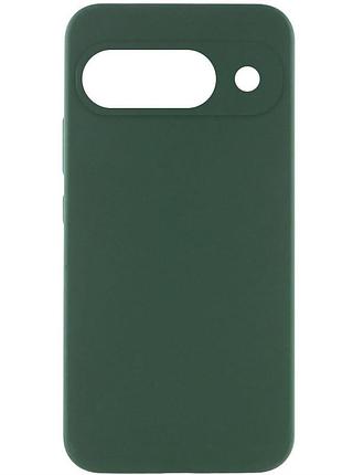 Чехол silicone cover lakshmi full camera (aaa) для google pixel 9a зеленый / cyprus green