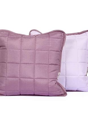 Подушка декоративна viluta дует путрова троянда 40х40