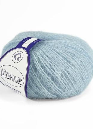 Пряжа mohair/мохер, небесный 2454, campolmi