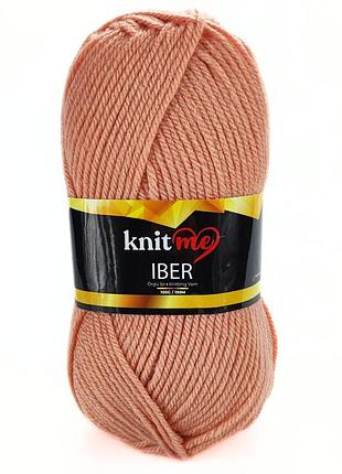 Пряжа iber/ибер, чайная роза ki5, knit me