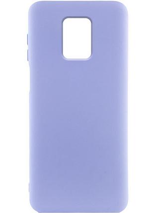 Чехол silicone cover ummi lakshmi (aa) для xiaomi redmi note 9s / note 9 pro / note 9 pro max сиреневый / dasheen