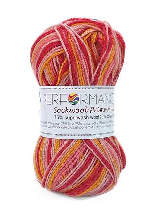 Пряжа sockwool prime multi/соквул прайм мульти, мультиколор 17517, performance