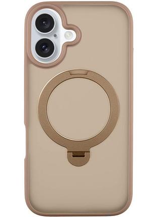 Чехол ummi colorful with magsafe hq ring для apple iphone 16 (6.1") rose gold