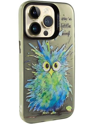 Чехол tpu+pc so cool для apple iphone 15 pro max (6.7") little bird
