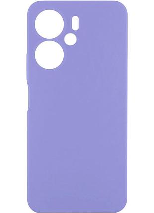 Чохол silicone cover lakshmi full camera (aaa) для xiaomi redmi 13c 4g/5g / poco c65 / poco m6 5g бузковий / dasheen