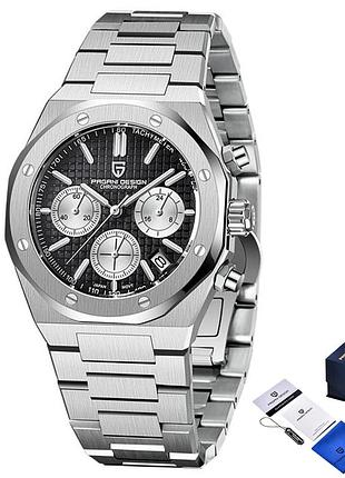 Наручные часы pagani design pd-1707 silver-black